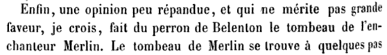 La Fontaine de Baranton, Revue de Bretagne et de Vendée, Tomme XXIII, Felix Bellamy, 1868